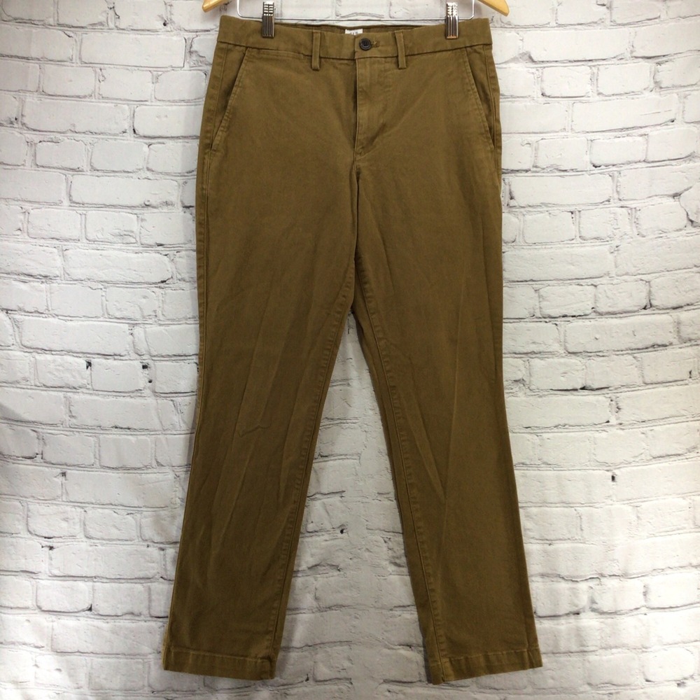 Gap Pants‎ Mens sz 29X30 Essential Khaki Slim